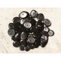 10pc - Perles de Pierre - Hypersthène Chips Palets 10-16mm - 4558550003218 