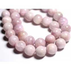 1pc - Perles de Pierre - Kunzite Boule 12mm - 4558550019417 