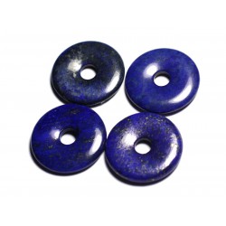 Pendentif Pierre semi précieuse - Lapis Lazuli Donut Pi 30mm 4558550012920 