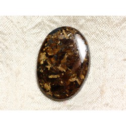 Cabochon de Pierre - Bronzite Ovale 31mm N32 - 4558550087201 