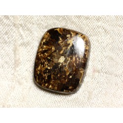 Cabochon de Pierre - Bronzite Rectangle 24mm N13 - 4558550087010 