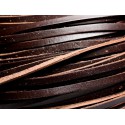 5 mètres - Lanière Cuir Véritable Café 5 x 2mm - 4558550000057 5 mètres - Lanière Cuir Véritable Café 5 x 2mm - 4558550000057