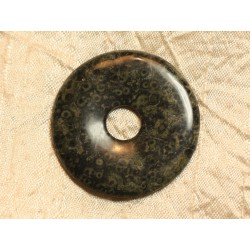Pendentif Donut Pierre semi précieuse Jaspe Kambaba 45mm n°9 4558550006264 