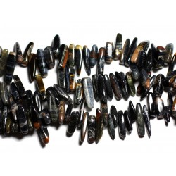 Sac 10pc - Perles de Pierre - Rocailles d'Oeil de Faucon 12-25mm 4558550035493