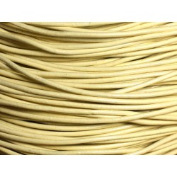 5m Cordon Cuir Marron Brun Café 2mm 4558550030870