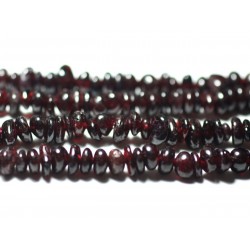 Fil 89cm 395pc env Tourmaline Multicolore Rocailles Chips 3 Perles de Pierre