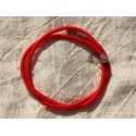 1pc - Collier Tour de cou 46cm Tissu Satin Soie Rond 3mm Jaune Orange Safran - 4558550017574 1pc - Collier Tour de cou 46cm Tissu Satin Soie Rond 3mm Jaune Orange Safran - 4558550017574