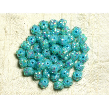 Perles Résine 8x5mm